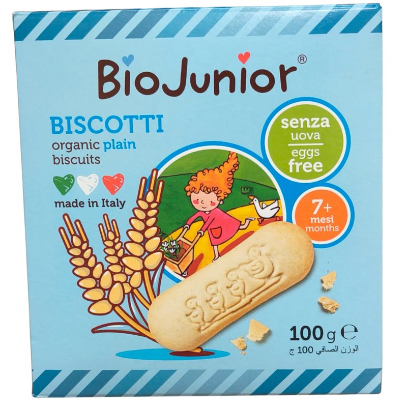 BIOJUNIOR Organic Plain Biscuits
