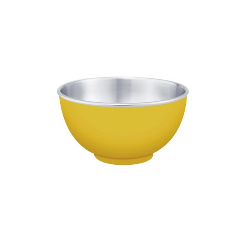 Zebra Stainless Steel Colour Bowl - Yellow (15cm) 1 S