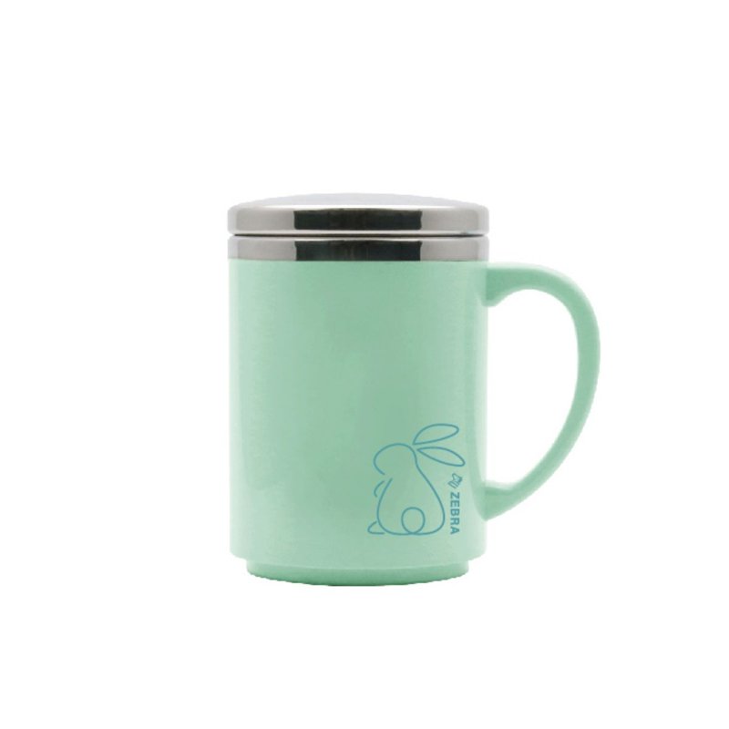 Zebra Stainless Steel Double Wall Mug Prima IV -Green