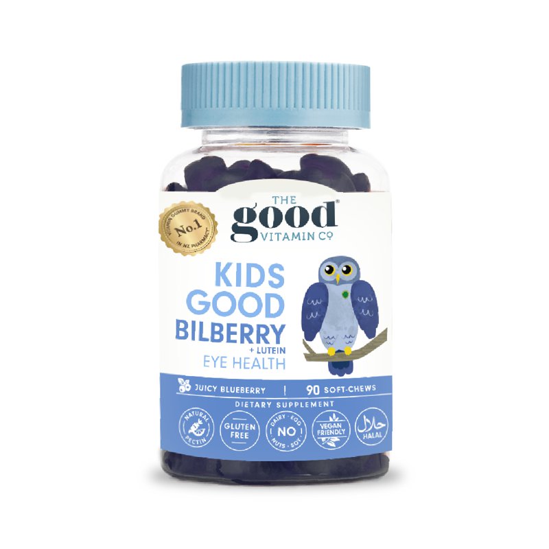 The Good Vitamin Kids Bilberry + Lutein 90 S