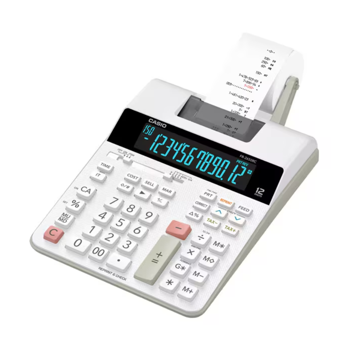 Casio FR-2650RC Printing Calculator 1 S
