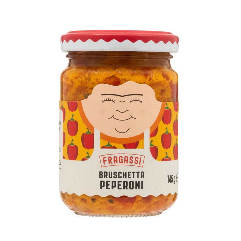 Tenuta Fragassi Sweet Peppers Bruschetta