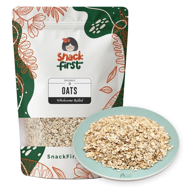 SnackFirst Organic Wholesome Rolled Oats from Finland