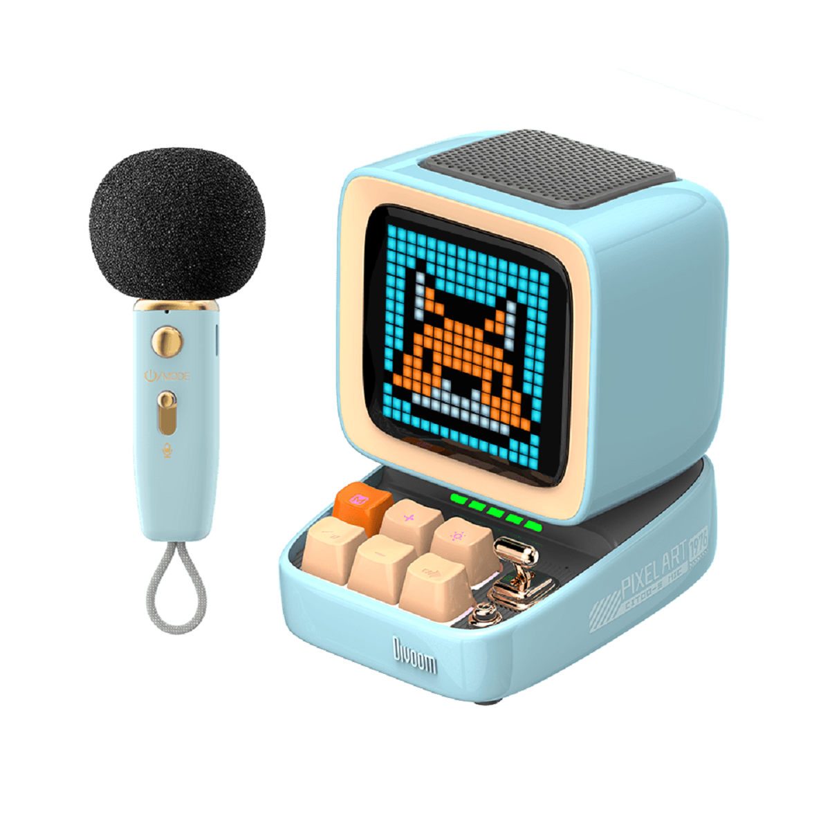 Divoom Ditoo-5M Karaoke Bluetooth Speaker - Blue 1 S