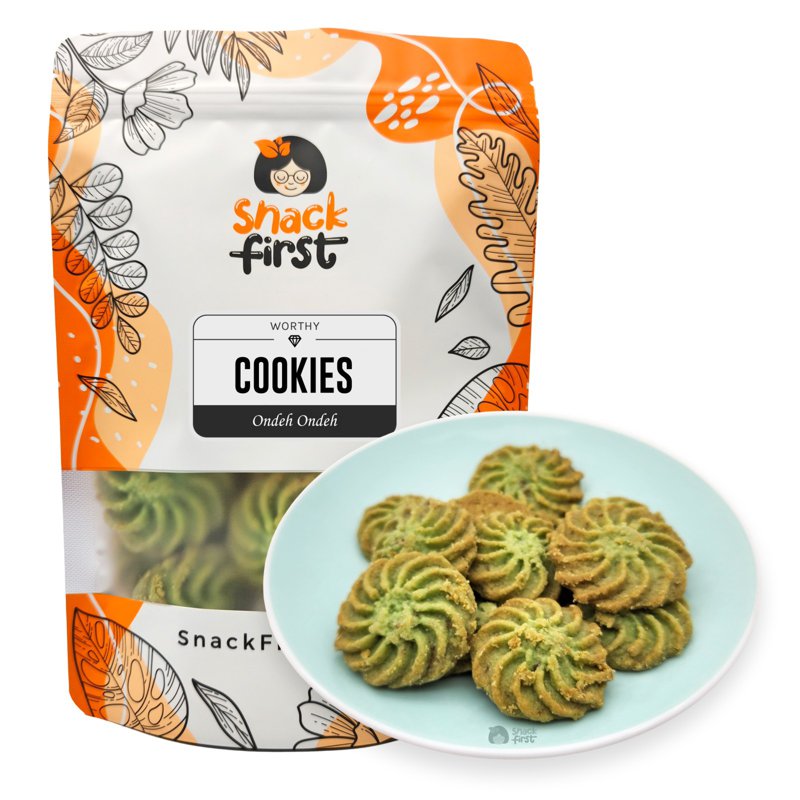 SnackFirst Worthy Ondeh Ondeh Cookies -Exclusive Local Snacks
