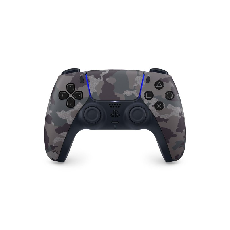 Sony PS5 DualSense Wireless Controller - Gray Camouflage 1 S