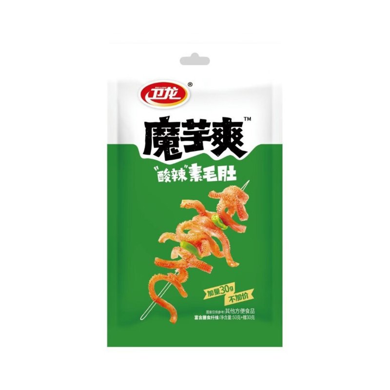 WeiLong Konjac Snack Pouch - Sour Spicy
