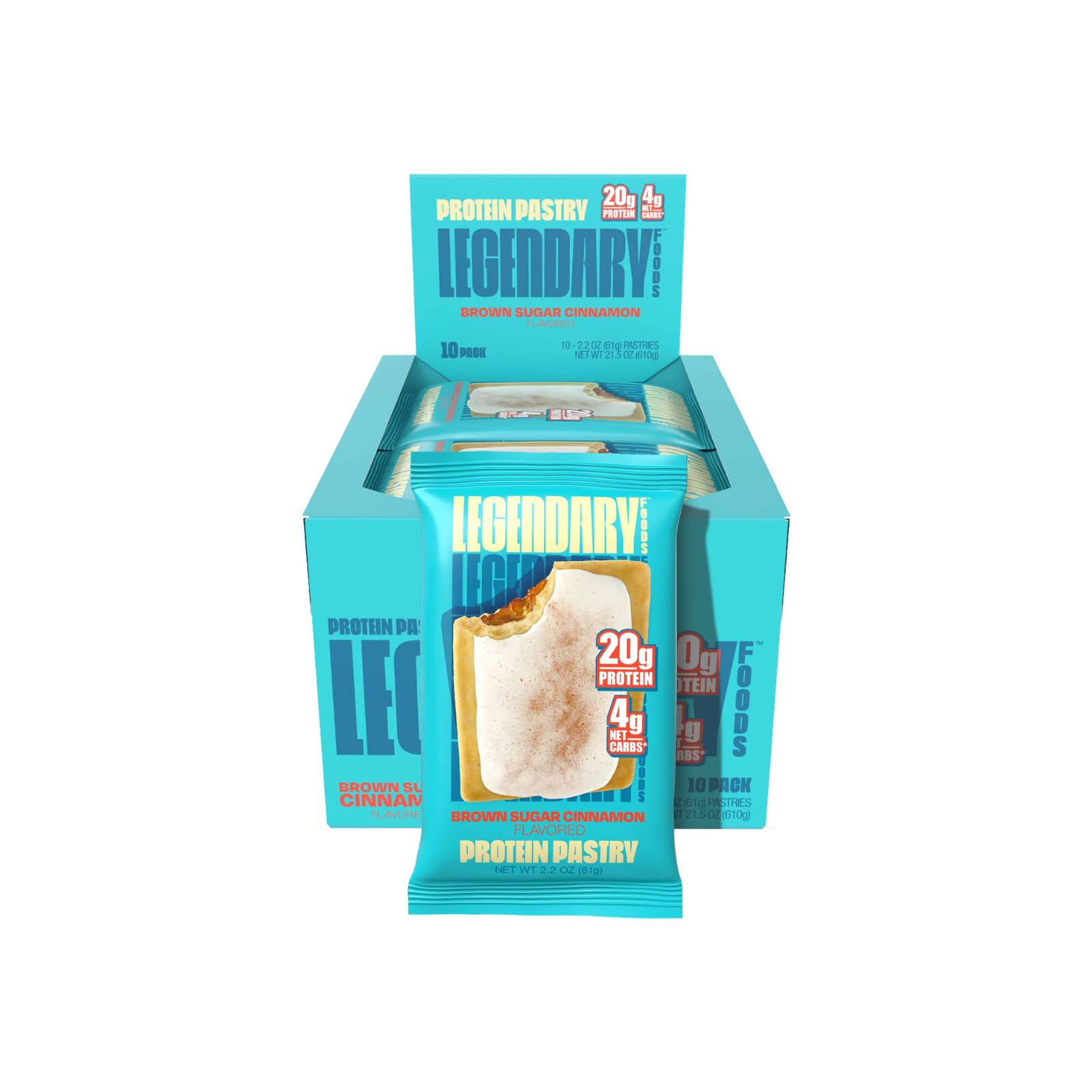 Legendary Foods Legendary High Protein Pastry - Brown Sugar Cinnamon
