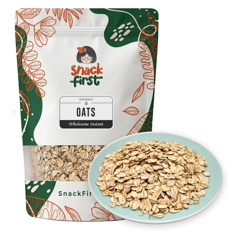 SnackFirst Organic Wholesome Instant Oats - All Natural