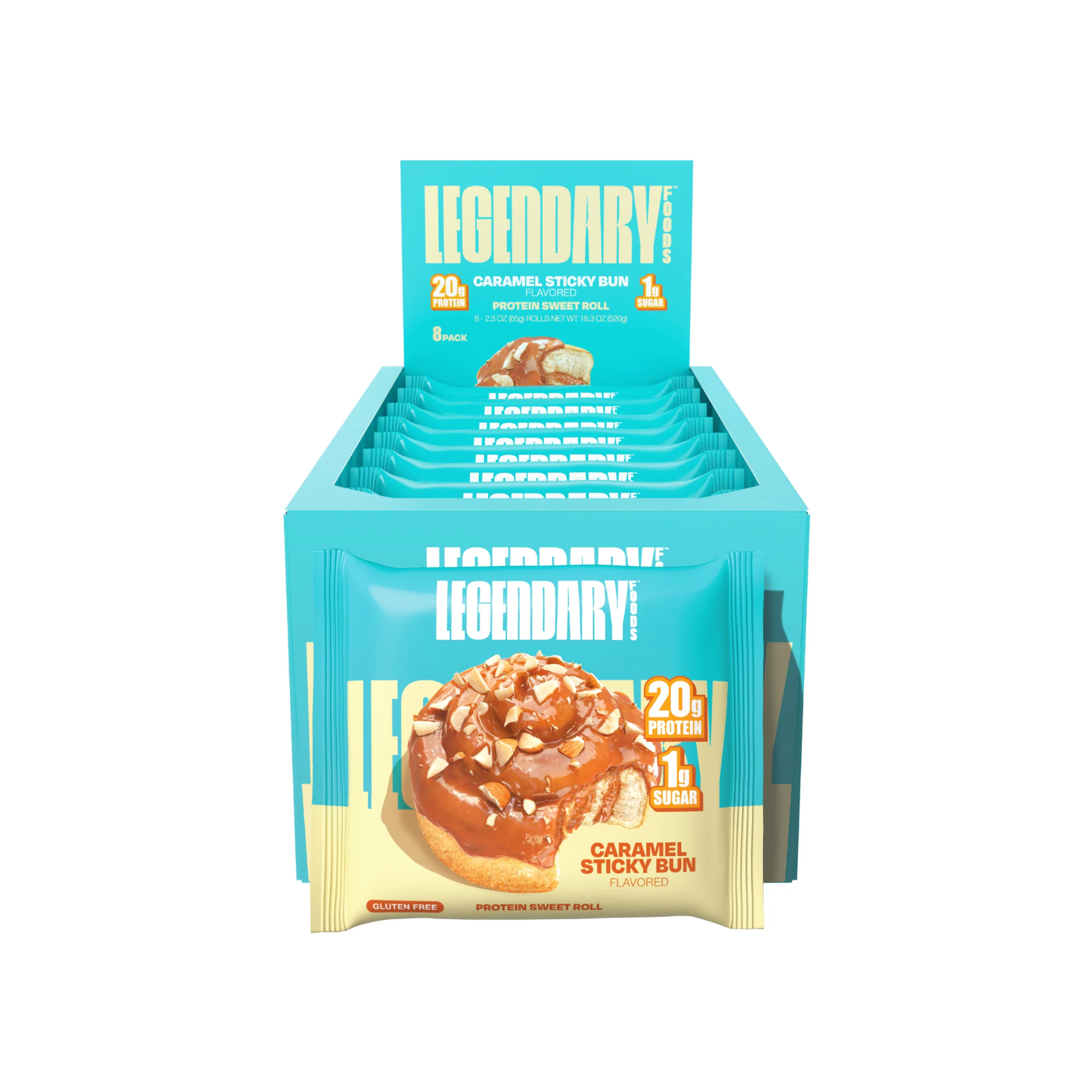 Legendary Foods Legendary Protein Sweet Roll - Caramel Sticky Bun