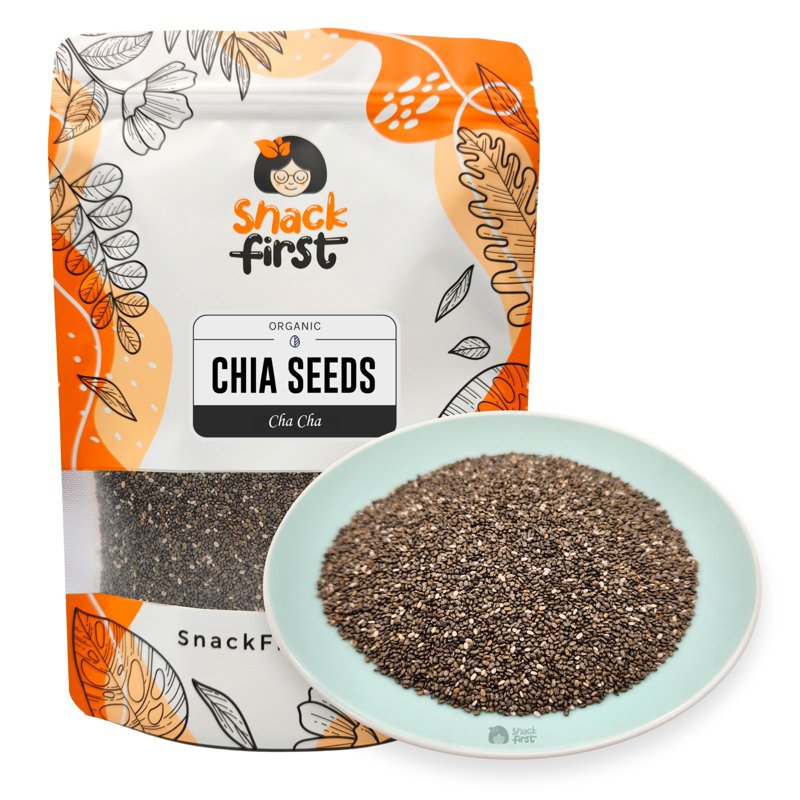 SnackFirst Organic Cha Cha Chia Seeds - Natural Superfood