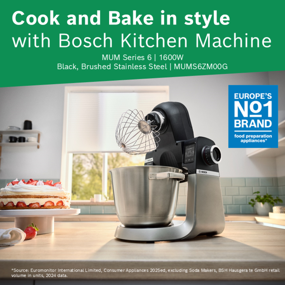 Bosch Kitchen Machine with Scale 1 S