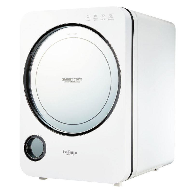 Haenim + Smart View UV-C Led Sterilizer - White Black