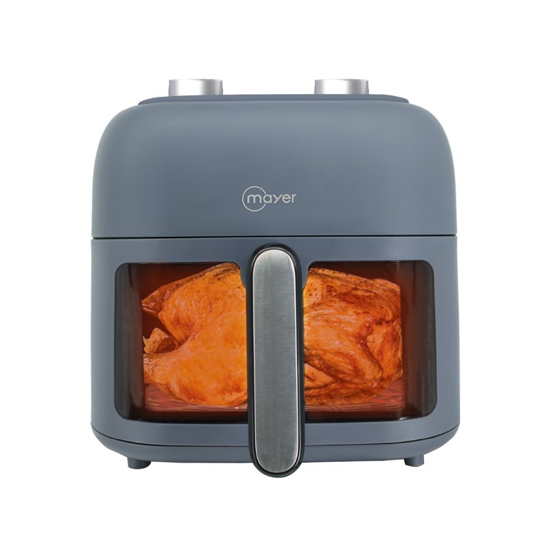 Mayer Ceramic Analog Air Fryer MMAF65 (Dark Grey)