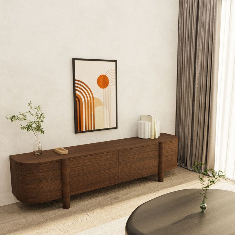 Son & Bear Arthur 2.0 M TV Console - Walnut