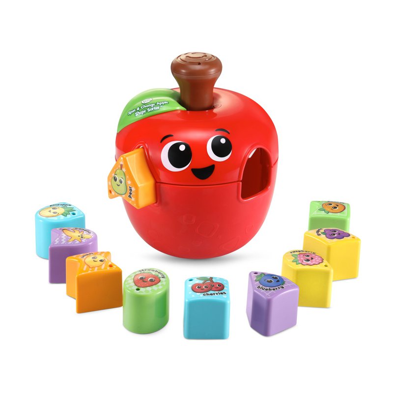 LeapFrog Spin and Change Apple Shape Sorter 1 S