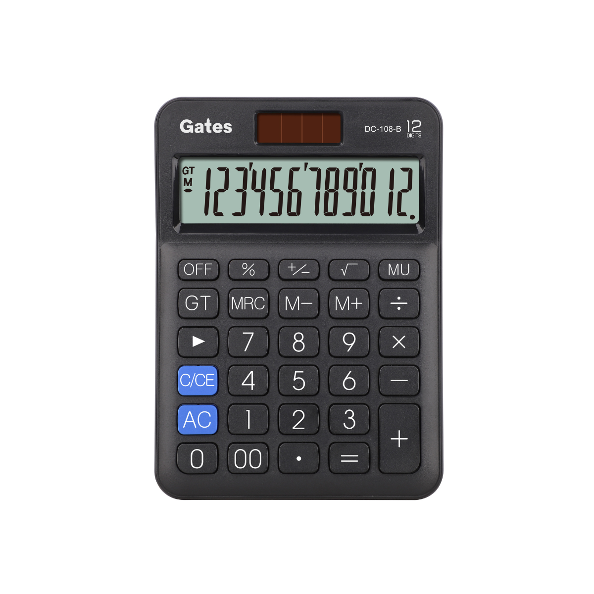 Gates Desktop Calculator - DC-108B 1 S