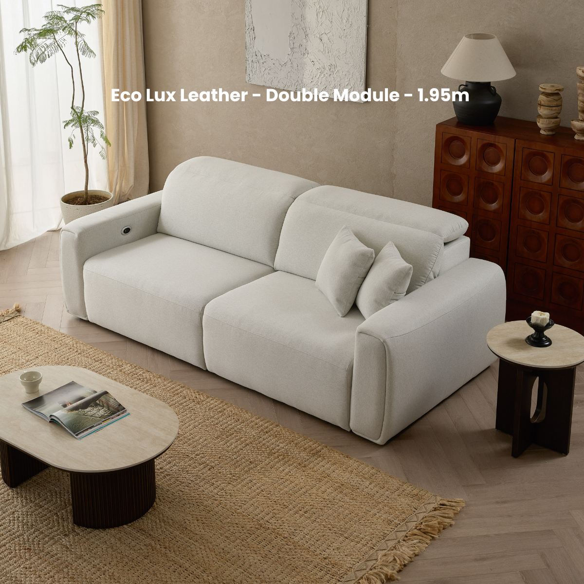 Son & Bear Anderson Sofa - Eco Lux - 1.95m