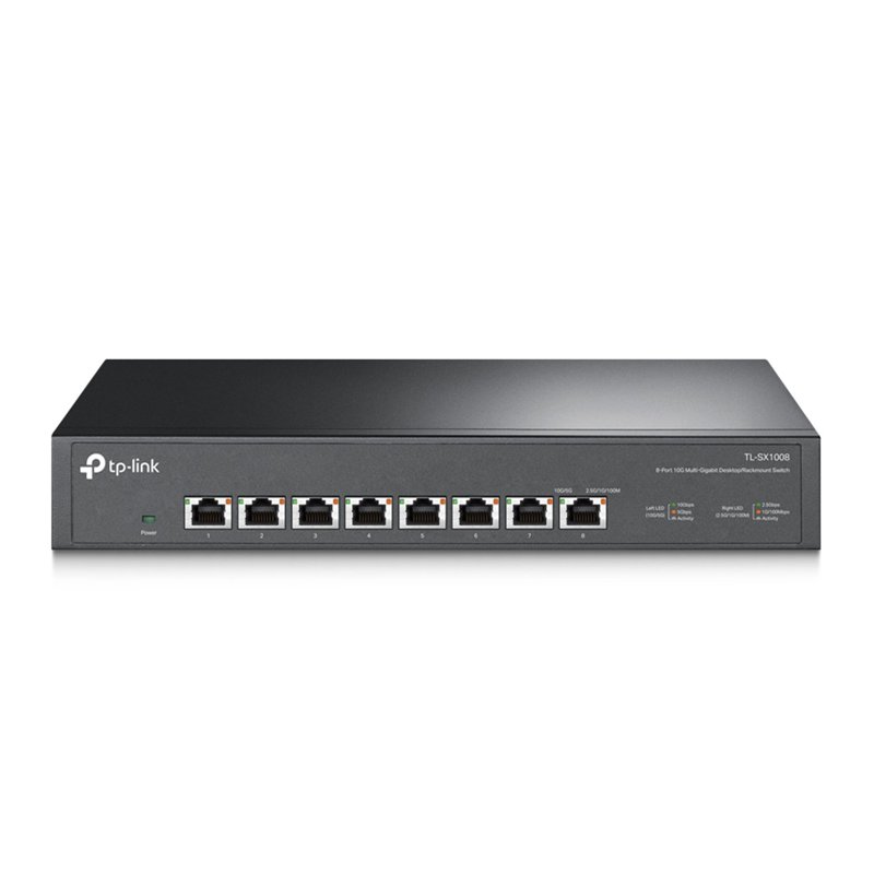TP-LINK TL-SX1008 8-Port Desktop Rackmount Switch