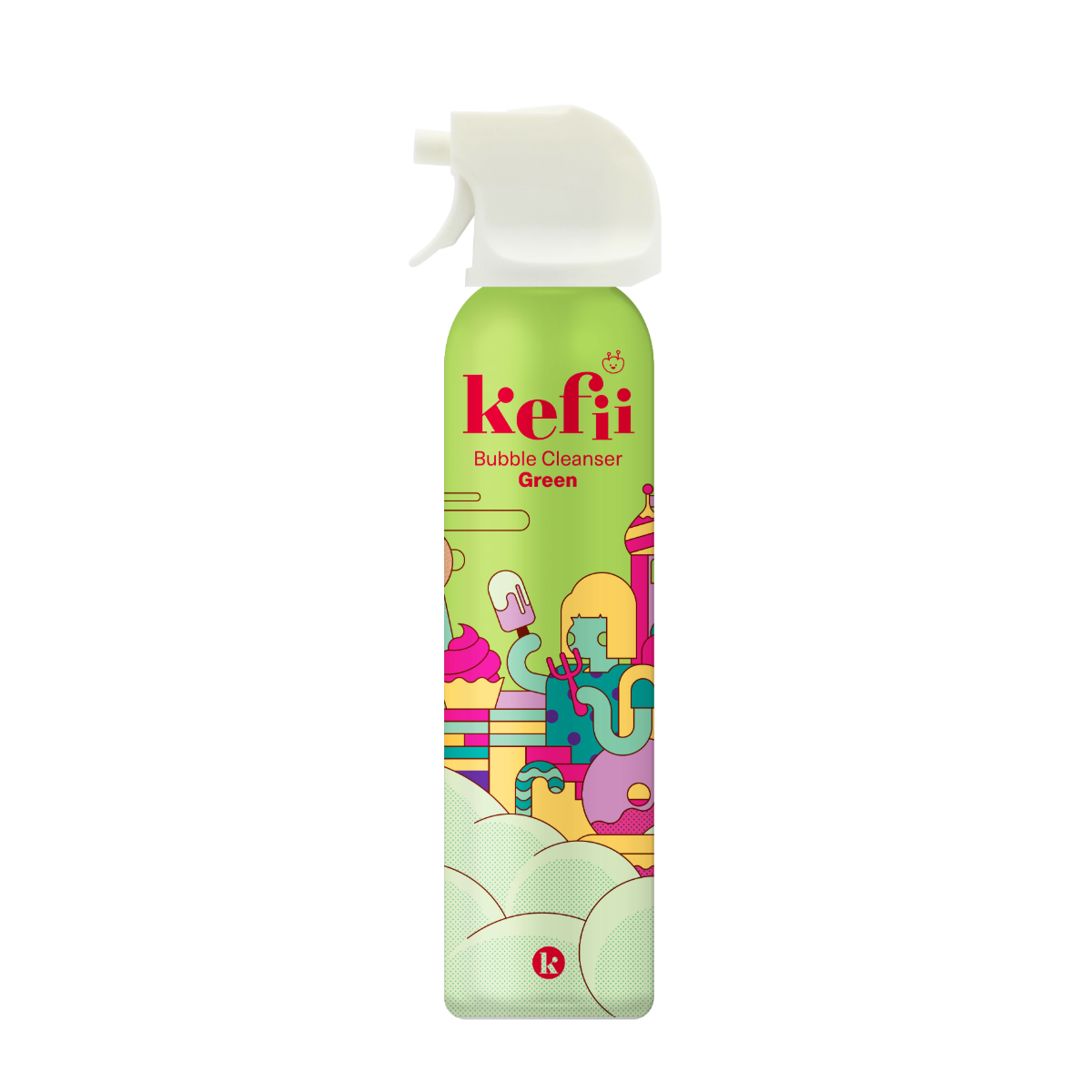 Kefii Bubble Cleanser - Sweet