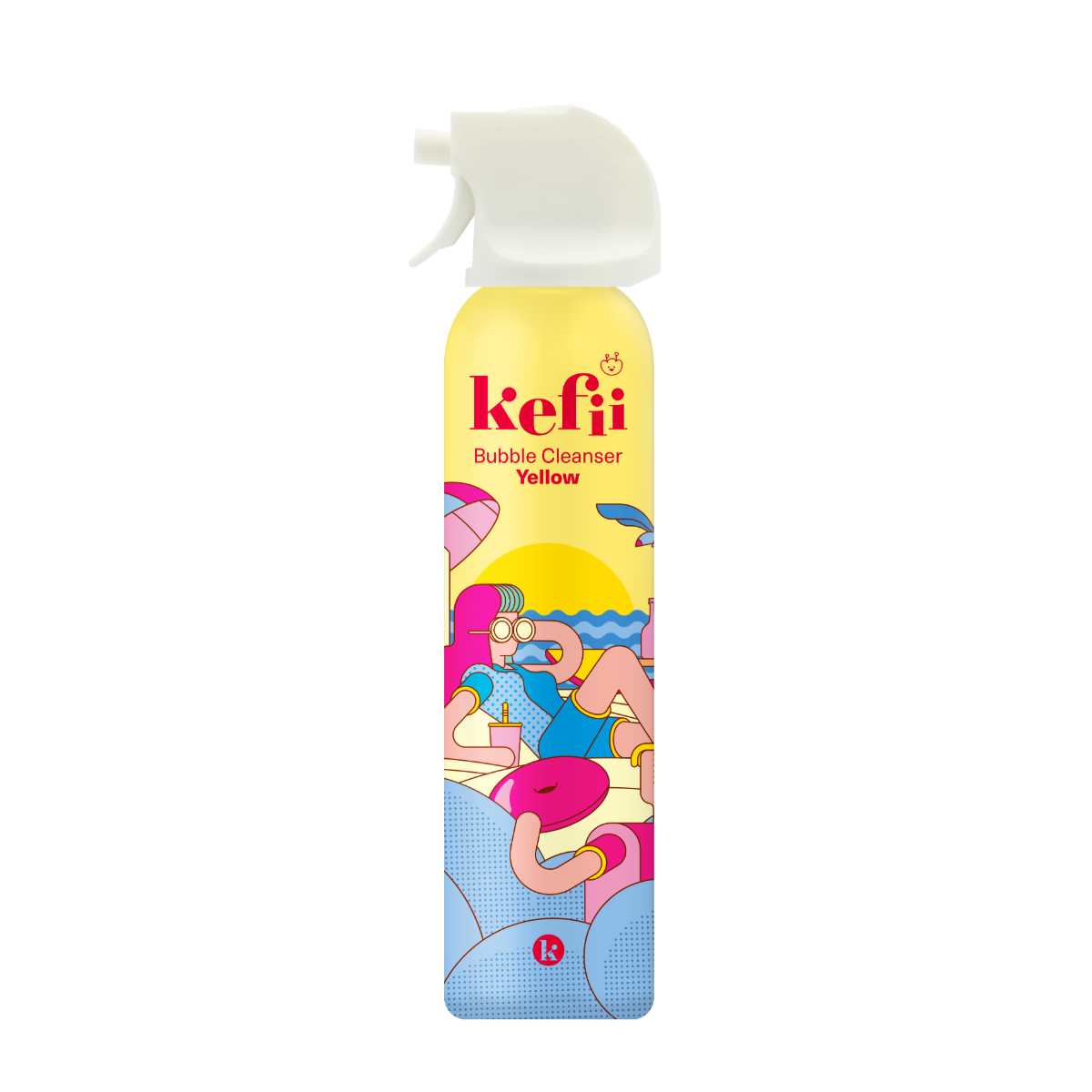 Kefii Bubble Cleanser - Beach