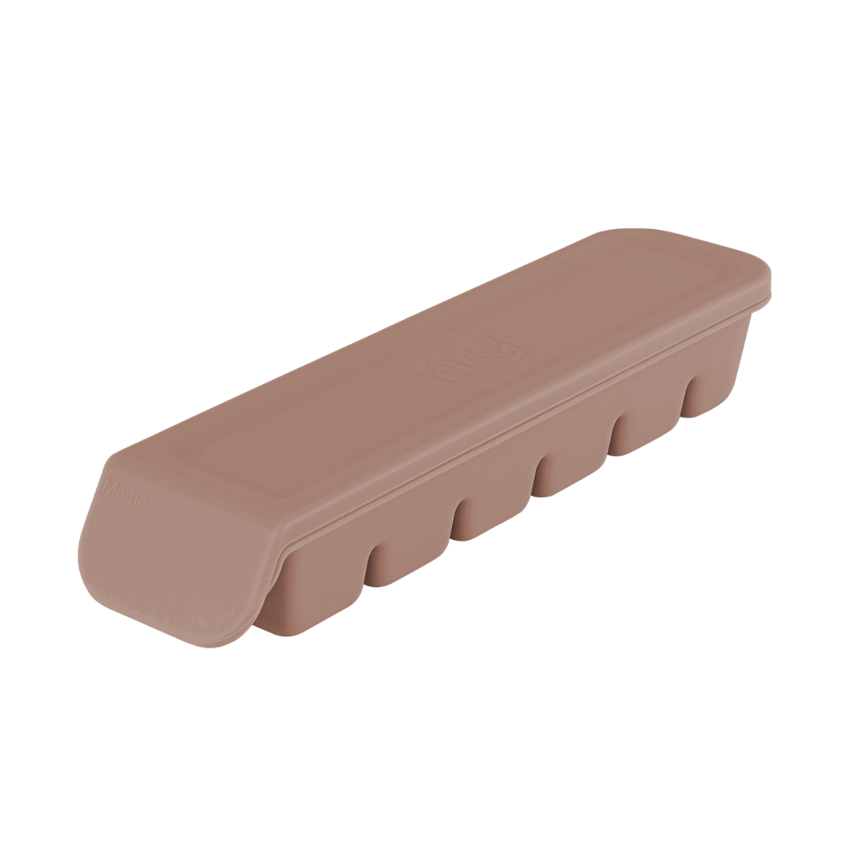 Firgi Double Sealed Cube Tray - Taupe Brown (12 Parts)