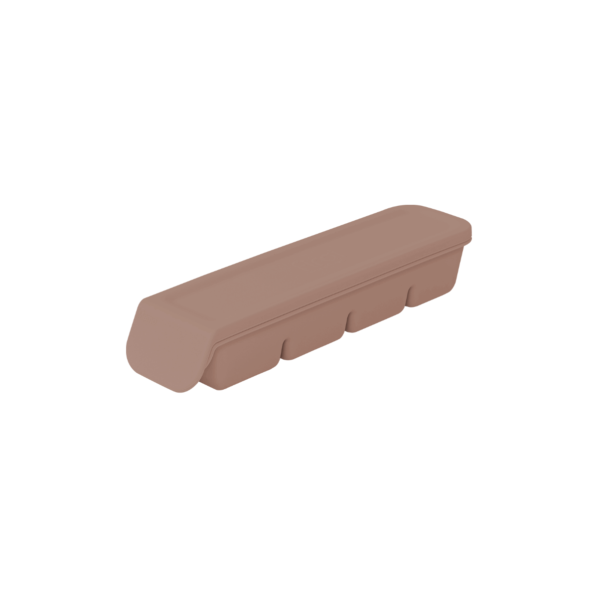 Firgi Double Sealed Cube Tray - Taupe Brown (4 Parts)