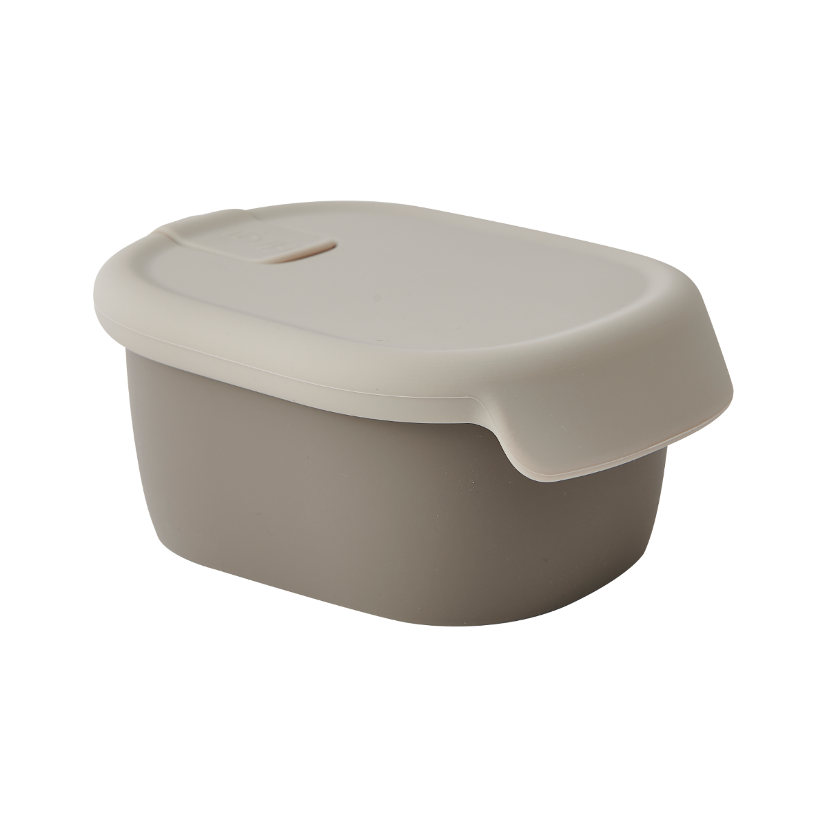 Firgi Double Sealed Silicone Container - Taupe Brown