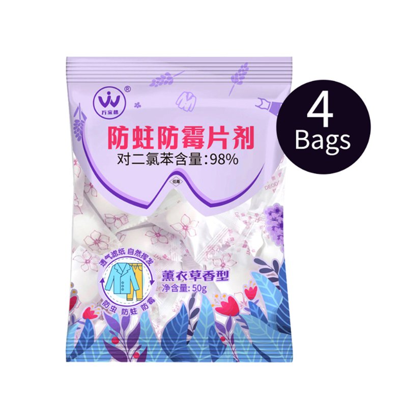 Sweet Home Anti-Moth & Anti-Mold Tablets - Lavender 4 S