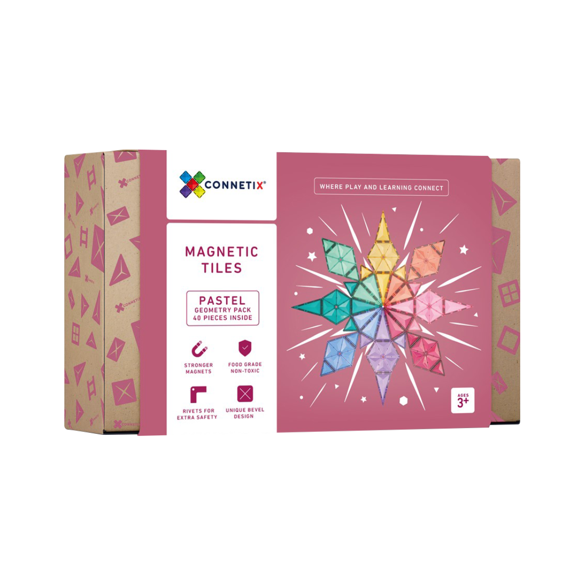 Connetix Geometry Pack - Pastel