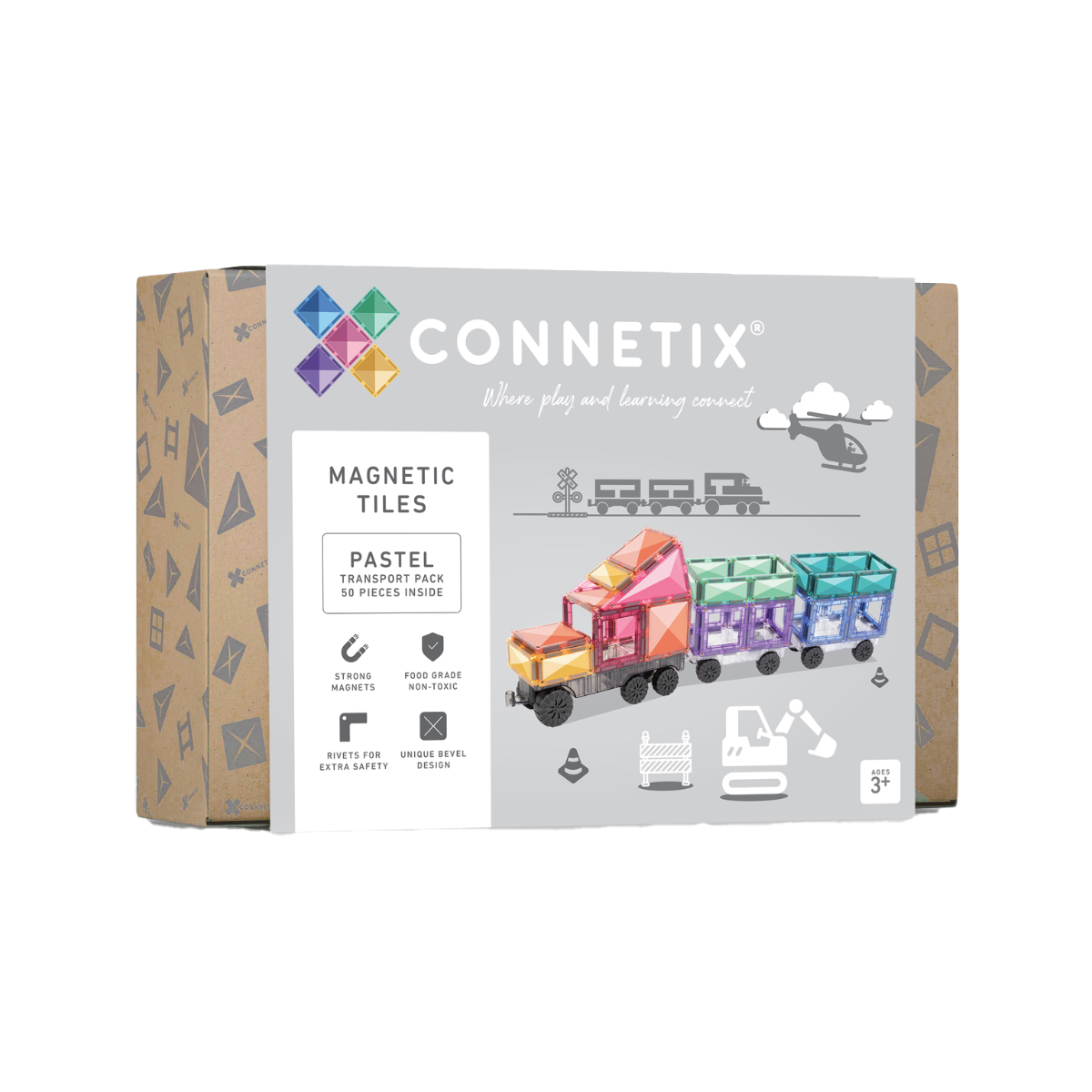 Connetix Transport Pack - Pastel