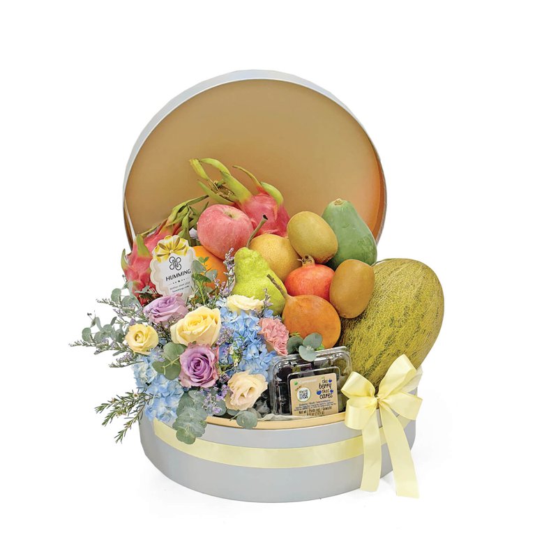 Fruits & Flowers Basket - Fruity Dreams (KFF964) 1 S