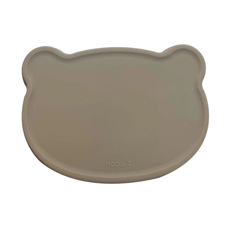 MODU'I Bear Suction Bowl Lid - Beige 1 S