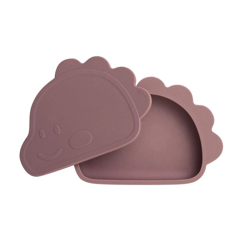 MODU'I Dino Suction Bowl - Pink 1 S