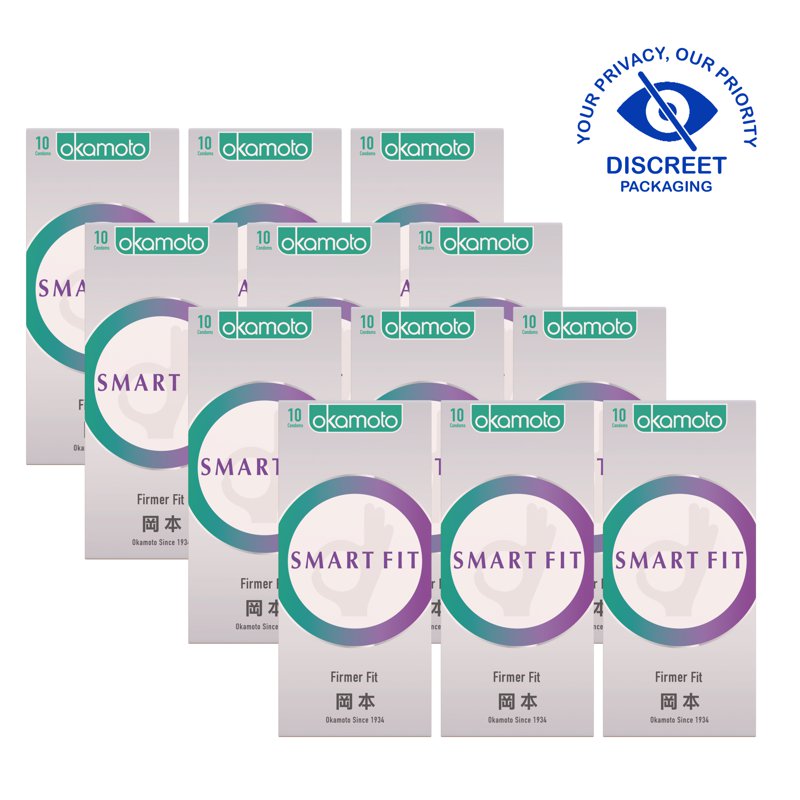 Okamoto [Bundle] OK Smart Fit Condoms 12 x 10 S