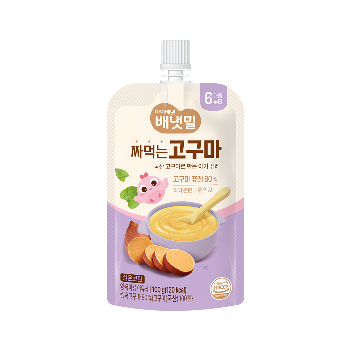 IVENET Sweet Potato Puree Pouch