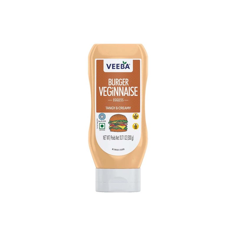 Veeba Burger Veginnaise Eggless Mayo (Tangy & Creamy)