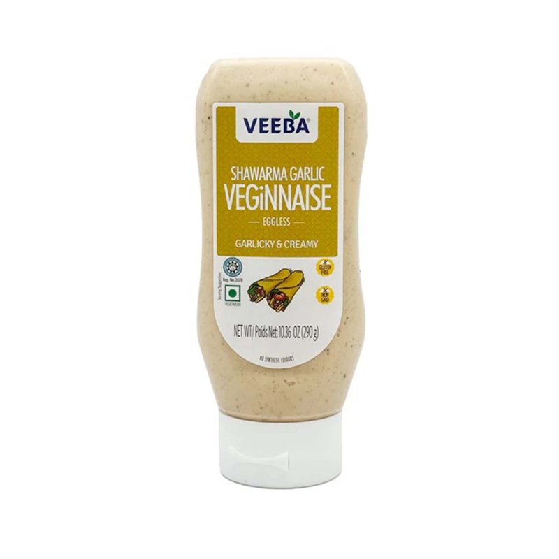 Veeba Shawarma Garlic Vege Eggless Mayo (Garlicy & Creamy)