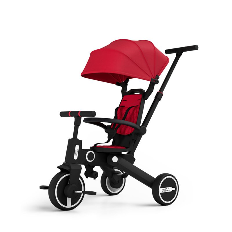 Maya & Friends Adventura 7-In-1 Compact Trike (Red) 1 S