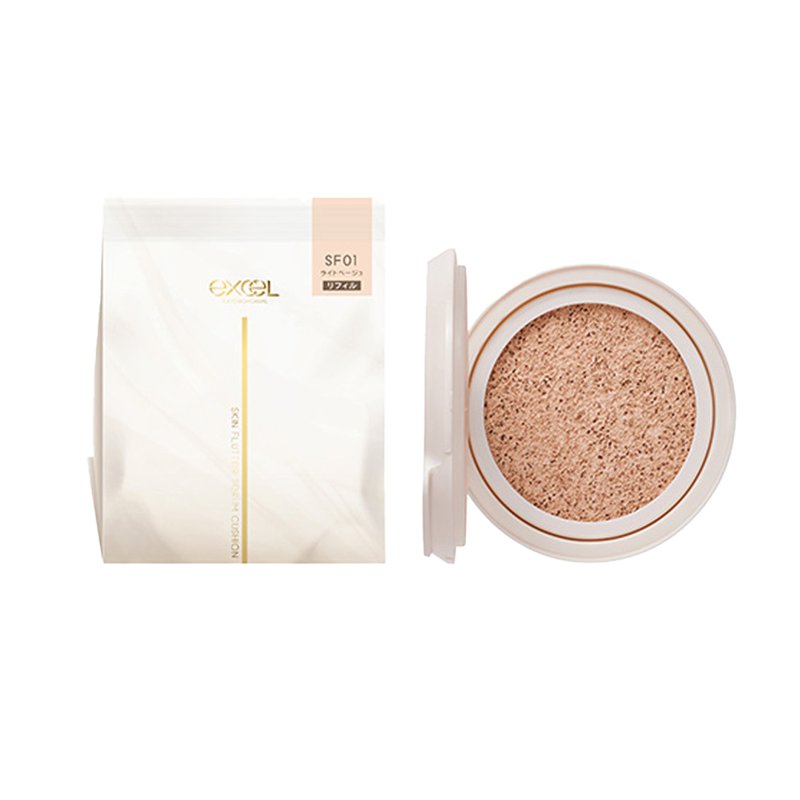 EXCEL Skin Flutter Serum Cushion - SF01 Light Beige (Refill)