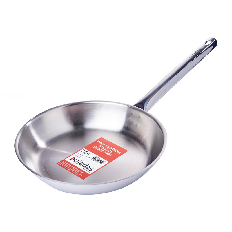 Pujadas Stainless Steel Fry Pan 24Cm 1 S
