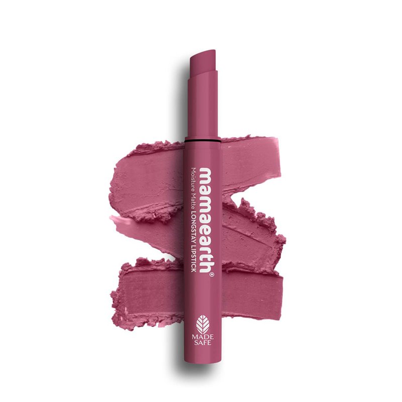 Mamaearth Moisture Matte LongStay Lipstick - Pink Tulip (08)