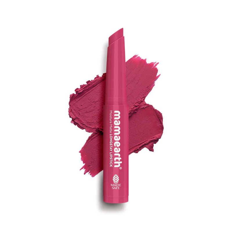 Mamaearth Moisture Matte LongStay Lipstick-CandyflossPink(03)