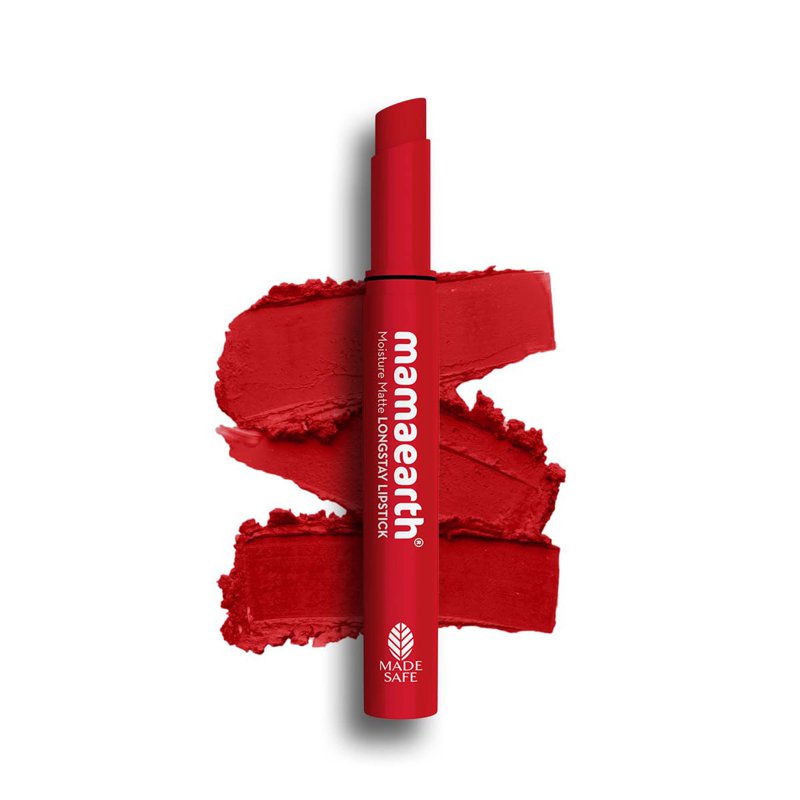 Mamaearth Moisture Matte LongStay Lipstick-GrapefruitPink(15)