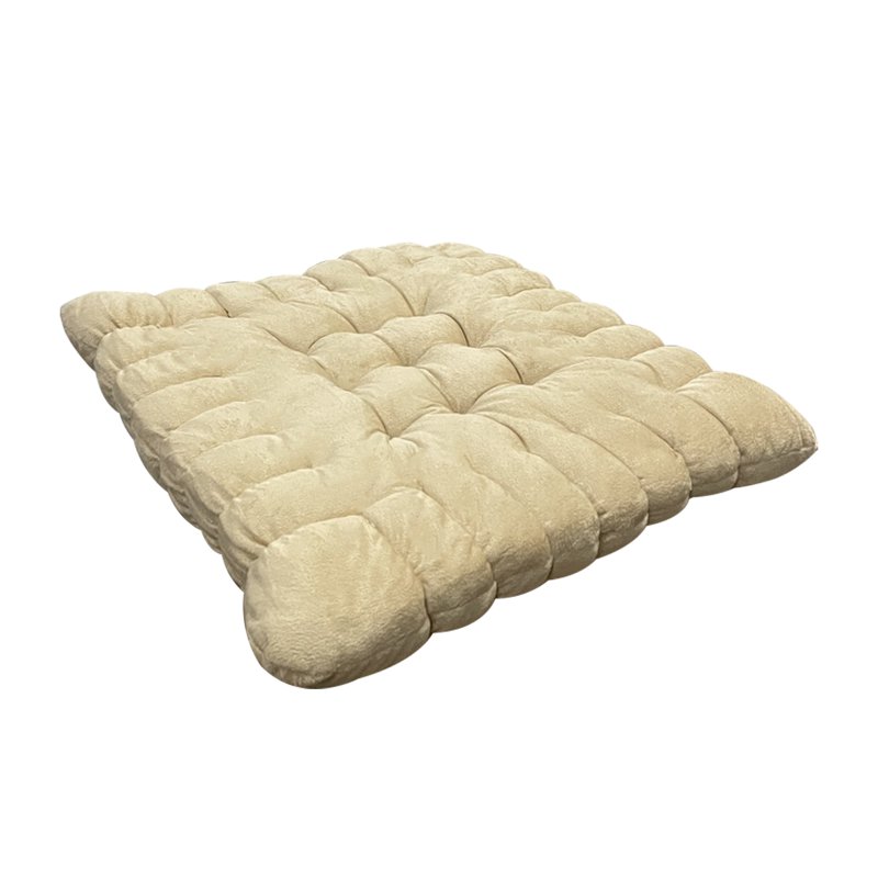 Sweet Home Milk Plush Cookie Cushion-Crystal-Beige 1 S
