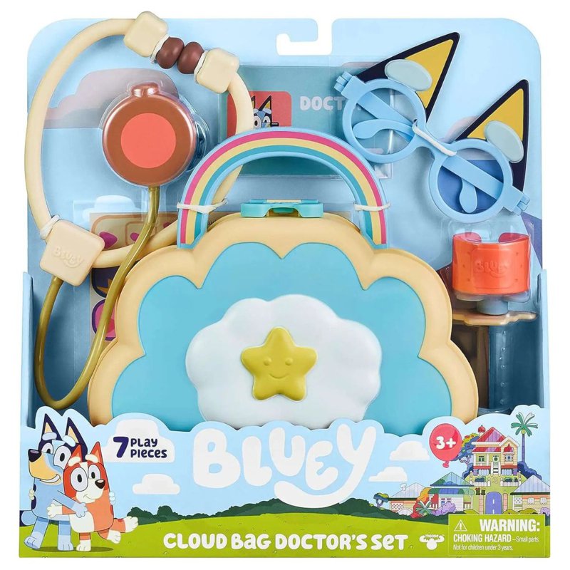 Moose Bluey Cloud Bag Doctor Set 1 S