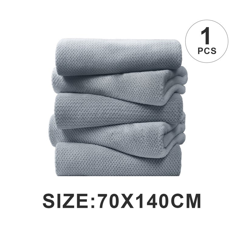Sweet Home Soft and Comfortable Bath Towel - Grey