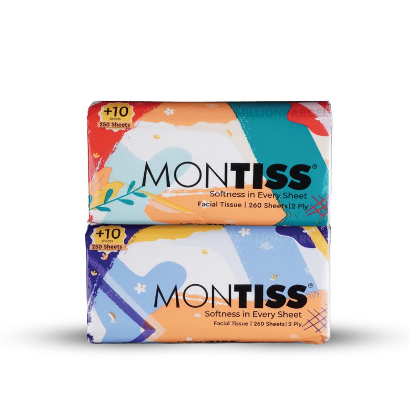 Montiss Softpack Tissue 2 Ply 10 x 260 S