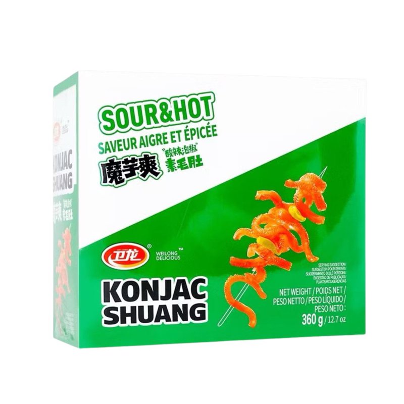 WeiLong Konjac Snack Box - Sour Spicy