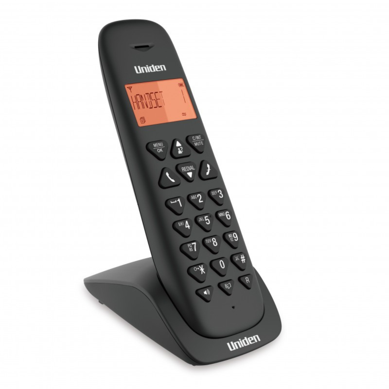 UNIDEN Speaker Cordless Phone (AT3102 BK) 1 S